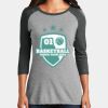 Women's Perfect Tri ® 3/4 Sleeve Raglan Thumbnail