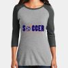 Women's Perfect Tri ® 3/4 Sleeve Raglan Thumbnail