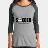Women's Perfect Tri ® 3/4 Sleeve Raglan Thumbnail