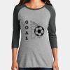 Women's Perfect Tri ® 3/4 Sleeve Raglan Thumbnail