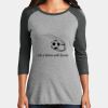 Women's Perfect Tri ® 3/4 Sleeve Raglan Thumbnail