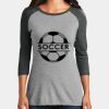 Women's Perfect Tri ® 3/4 Sleeve Raglan Thumbnail