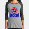 Women's Perfect Tri ® 3/4 Sleeve Raglan Thumbnail