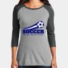 Women's Perfect Tri ® 3/4 Sleeve Raglan Thumbnail