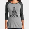 Women's Perfect Tri ® 3/4 Sleeve Raglan Thumbnail