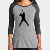 Women's Perfect Tri ® 3/4 Sleeve Raglan Thumbnail