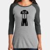 Women's Perfect Tri ® 3/4 Sleeve Raglan Thumbnail