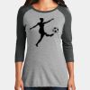 Women's Perfect Tri ® 3/4 Sleeve Raglan Thumbnail