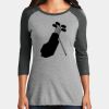 Women's Perfect Tri ® 3/4 Sleeve Raglan Thumbnail