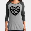 Women's Perfect Tri ® 3/4 Sleeve Raglan Thumbnail