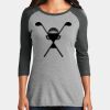 Women's Perfect Tri ® 3/4 Sleeve Raglan Thumbnail