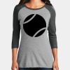 Women's Perfect Tri ® 3/4 Sleeve Raglan Thumbnail