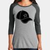 Women's Perfect Tri ® 3/4 Sleeve Raglan Thumbnail