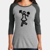 Women's Perfect Tri ® 3/4 Sleeve Raglan Thumbnail