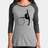 Women's Perfect Tri ® 3/4 Sleeve Raglan Thumbnail