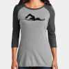 Women's Perfect Tri ® 3/4 Sleeve Raglan Thumbnail