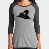Women's Perfect Tri ® 3/4 Sleeve Raglan Thumbnail