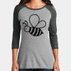 Women's Perfect Tri ® 3/4 Sleeve Raglan Thumbnail