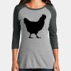 Women's Perfect Tri ® 3/4 Sleeve Raglan Thumbnail