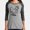 Women's Perfect Tri ® 3/4 Sleeve Raglan Thumbnail
