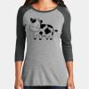 Women's Perfect Tri ® 3/4 Sleeve Raglan Thumbnail