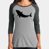 Women's Perfect Tri ® 3/4 Sleeve Raglan Thumbnail