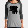 Women's Perfect Tri ® 3/4 Sleeve Raglan Thumbnail