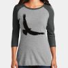Women's Perfect Tri ® 3/4 Sleeve Raglan Thumbnail