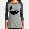 Women's Perfect Tri ® 3/4 Sleeve Raglan Thumbnail