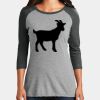Women's Perfect Tri ® 3/4 Sleeve Raglan Thumbnail