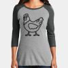 Women's Perfect Tri ® 3/4 Sleeve Raglan Thumbnail