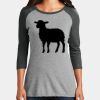Women's Perfect Tri ® 3/4 Sleeve Raglan Thumbnail