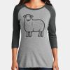 Women's Perfect Tri ® 3/4 Sleeve Raglan Thumbnail