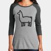 Women's Perfect Tri ® 3/4 Sleeve Raglan Thumbnail