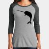 Women's Perfect Tri ® 3/4 Sleeve Raglan Thumbnail