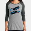 Women's Perfect Tri ® 3/4 Sleeve Raglan Thumbnail