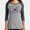 Women's Perfect Tri ® 3/4 Sleeve Raglan Thumbnail