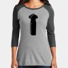 Women's Perfect Tri ® 3/4 Sleeve Raglan Thumbnail