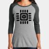Women's Perfect Tri ® 3/4 Sleeve Raglan Thumbnail