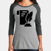 Women's Perfect Tri ® 3/4 Sleeve Raglan Thumbnail