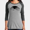 Women's Perfect Tri ® 3/4 Sleeve Raglan Thumbnail