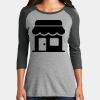 Women's Perfect Tri ® 3/4 Sleeve Raglan Thumbnail
