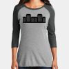 Women's Perfect Tri ® 3/4 Sleeve Raglan Thumbnail