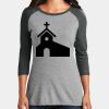 Women's Perfect Tri ® 3/4 Sleeve Raglan Thumbnail