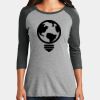 Women's Perfect Tri ® 3/4 Sleeve Raglan Thumbnail