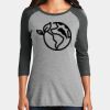Women's Perfect Tri ® 3/4 Sleeve Raglan Thumbnail