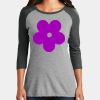 Women's Perfect Tri ® 3/4 Sleeve Raglan Thumbnail