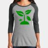 Women's Perfect Tri ® 3/4 Sleeve Raglan Thumbnail