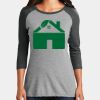 Women's Perfect Tri ® 3/4 Sleeve Raglan Thumbnail