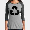 Women's Perfect Tri ® 3/4 Sleeve Raglan Thumbnail
